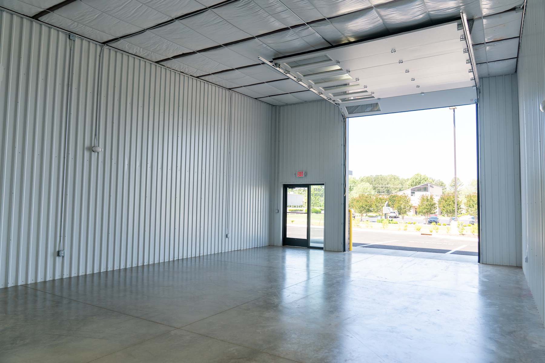 Flex space in use for storage, operations and service work